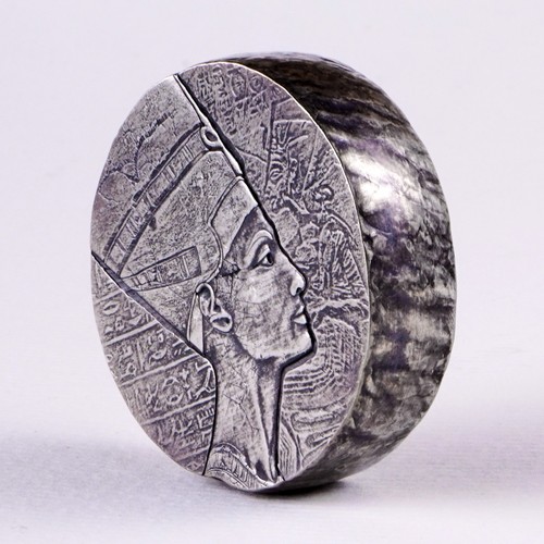 Silbermünze nefertiti - oz,