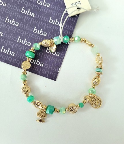 Biba kristall armband mint - kristall,