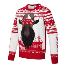 1. FC Köln Schäbbisch Pulli "Rut un wiess" Gr. M-3XL