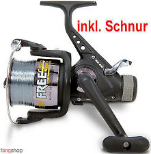 Lineaeffe FREE CARP Karpfen Freilaufrolle incl. Schnur Bait Free Angelrolle