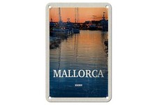 Blechschild Reise 12x18 cm