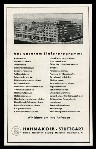 Reklame werbung 1939 - 1939, hahn