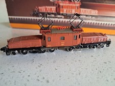 8852 schweizer Krokodil in braun mit OvP