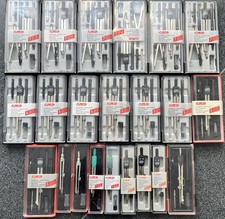 22 x Paket Sammler Händler Posten Konvolut Zirkel Zirkelkasten + Zubehör Vintage