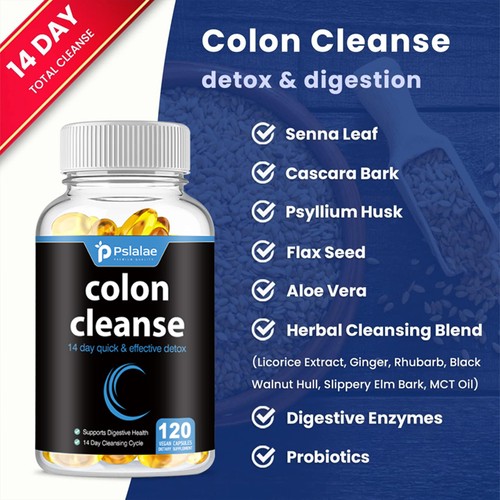 Colon cleanse 120pcs - colon, detox