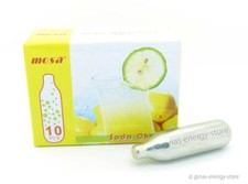 200 x Mosa Soda Co2 8g Sodakapseln Sodapatronen für Sodabereiter Syphon Wassers