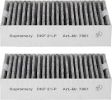 2x Aktivkohlefilter für Miele