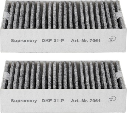 Aktivkohlefilter für miele - 2x,