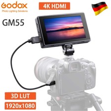 Godox GM55 4K HDMI Video Monitor 5.5" Touchscreen Kameramonitor für DSLR Kamera