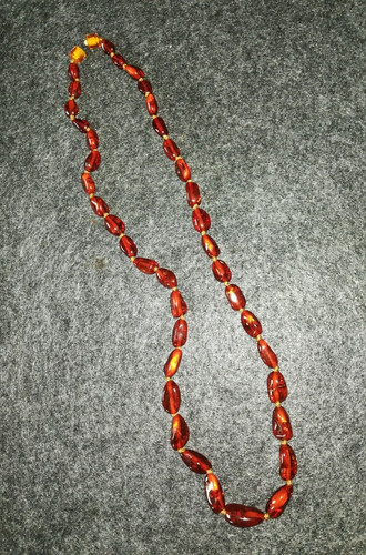 Alte bernstein kette vintage - alte,