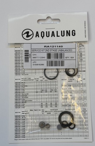 Aqualung stufe service kit - 2.,