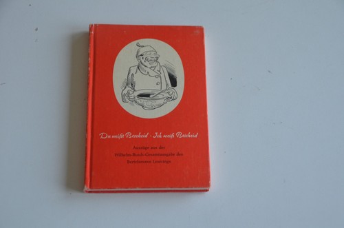 Wilhelm busch weißt - wilhelm, busch: