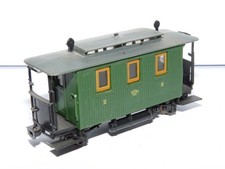 Technomodell H0e 52201 ++ 3.Kl. Personenwagen in grün der K.S. ++ #I2_280