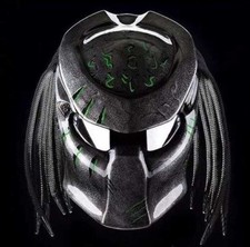 PREDATOR MOTORRADHELM SYLVER