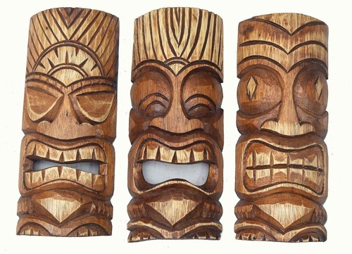 Tiki masken 30cm - 3, im