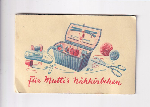 Altes nadelheft für mutti - altes, mutti's
