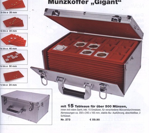 Safe 273 münzkoffer gigant - münzkoffer, "gigant"