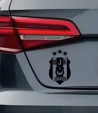 Besiktas auto sticker - auto, schwarz