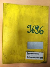 Kramer 811 Schaufellader Radlader ersatzteilliste Spare Parts  KM