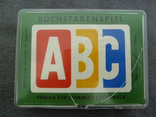 Buchstabenspiel abc ddr - buchstabenspiel,