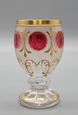 Biedermeier Prunk Becher