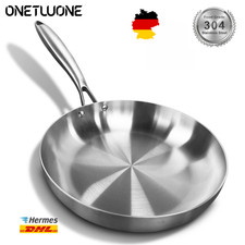 Bratpfanne Edelstahl 304