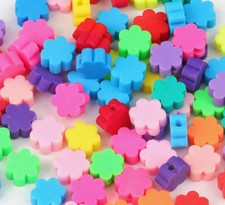 Motiv-Perlen Blume 100 Stück