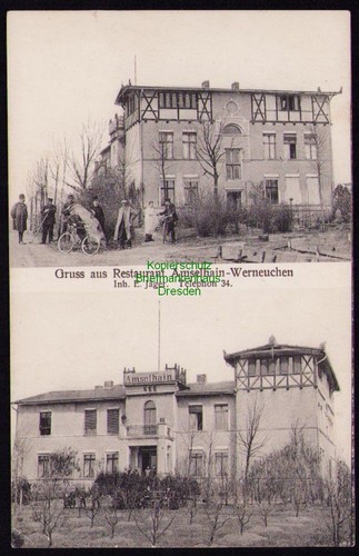 162235 amselhain werneuchen - ak,
