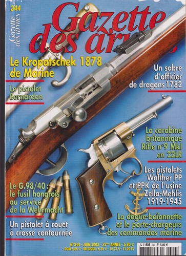 Gazette des armes - armes, n°344