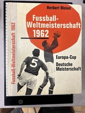 Fußball Buch WM 1962 Sport Retro Vintage Deko Sammeln Nachlass