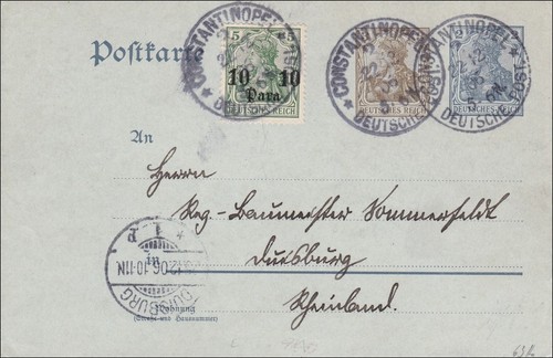 Türkei ganzsache postkarte - türkei:,