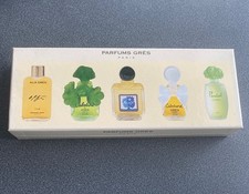 PARFUMS "GRES" ✨ 5 Vintage Miniaturen GESCHENKSET (insg. 26,4 ml) ✨ OVP