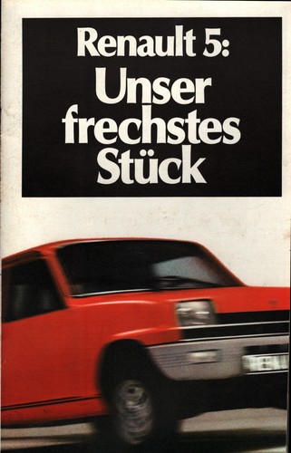 Prospekt renault ca 1978 - prospekt, #8
