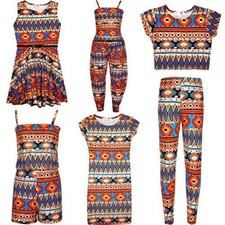 Mädchen Azteken Tribal Folie