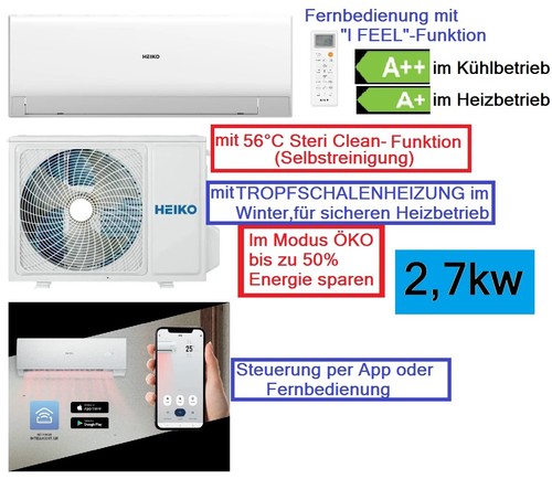 Klimaanlage split heiko mora - klimaanlage,