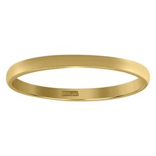 10K Gelbgold Unisex Massiv