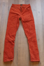 * Lee Jeans Cord Hose Elly Slim Fit Stretch W24 L30 TOP in Ziegelrot