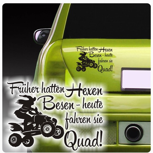 Aufkleber früher hatten - früher, hexen