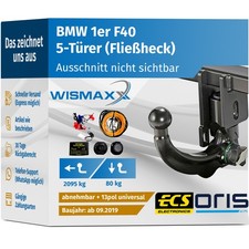 ANHÄNGERKUPPLUNG für BMW 1er