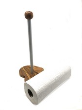 Küchenrollenhalter Olivenholz