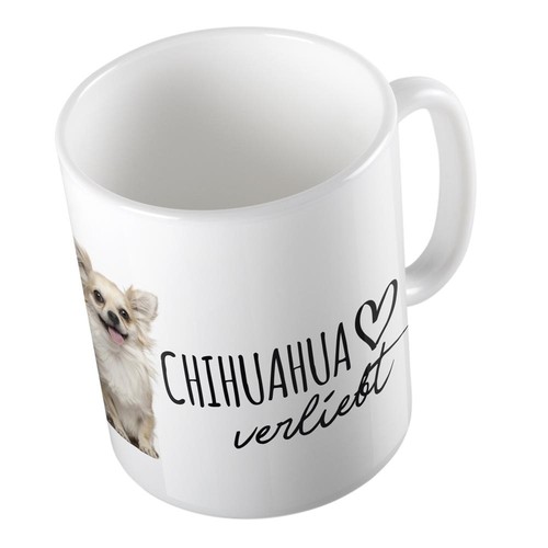 Kaffeetasse chihuahua keramik - kaffeetasse,