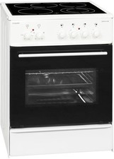 Exquisit ECM6-4BZ Elektro-Standherd Glaskeramik-Kochfeld 60cm breit 1707590