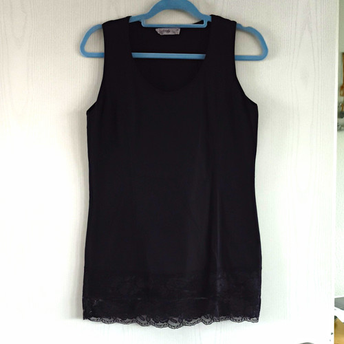 Tredy damen top schwarz 38 - top,