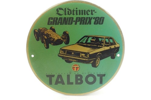 Alte auto plakette oldtimer - auto,