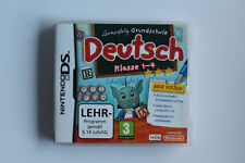 Nintendo DS 3DS Spiel Lernerfolg Grundschule Deutsch Klasse 1-4 Neue Version
