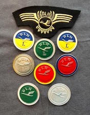 DLH 1 + 8 Abzeichen Abteilung Techn. Ausbildung Deutsche Lufthansa Werft Hamburg