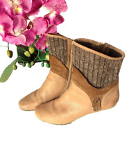 Damen Schuhe Stiefel Stiefeletten braun hellbraun Gr 41 von Marc Soft Walk