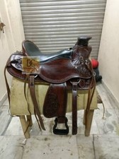 Western ledersattel wade - ledersattel,