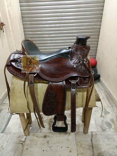 Western ledersattel wade - ledersattel,