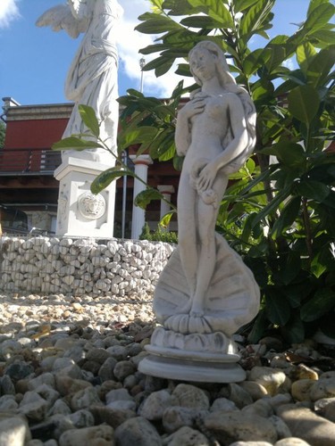 Skulptur frau der muschel - skulptur, in